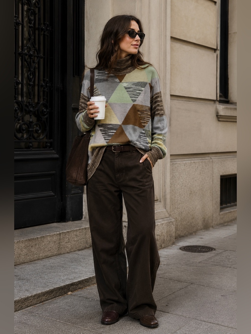 Missoni Sport Vintage 90’s Wool Blend Turtleneck Sweater SzM